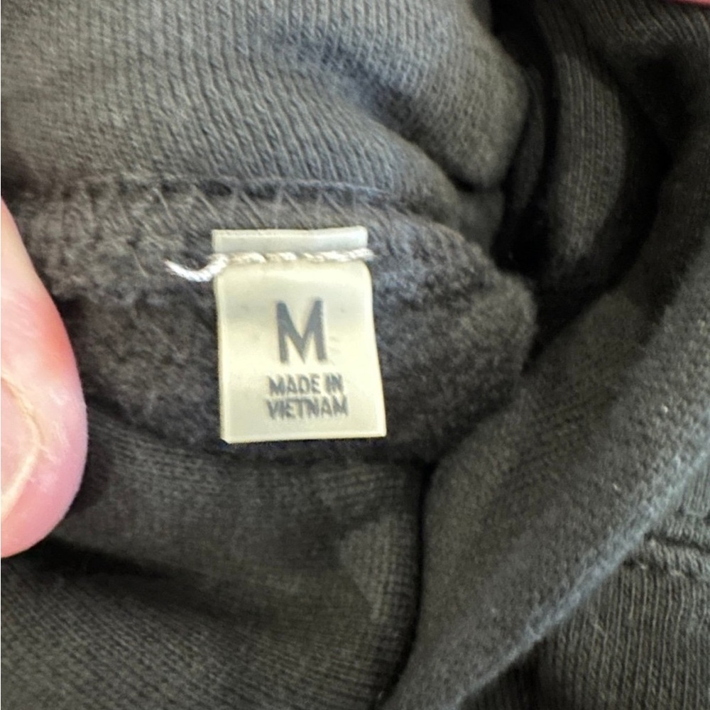 Fear of God ESSENTIALS Black Hoodie Sweatshirt - Picture 4 of 5